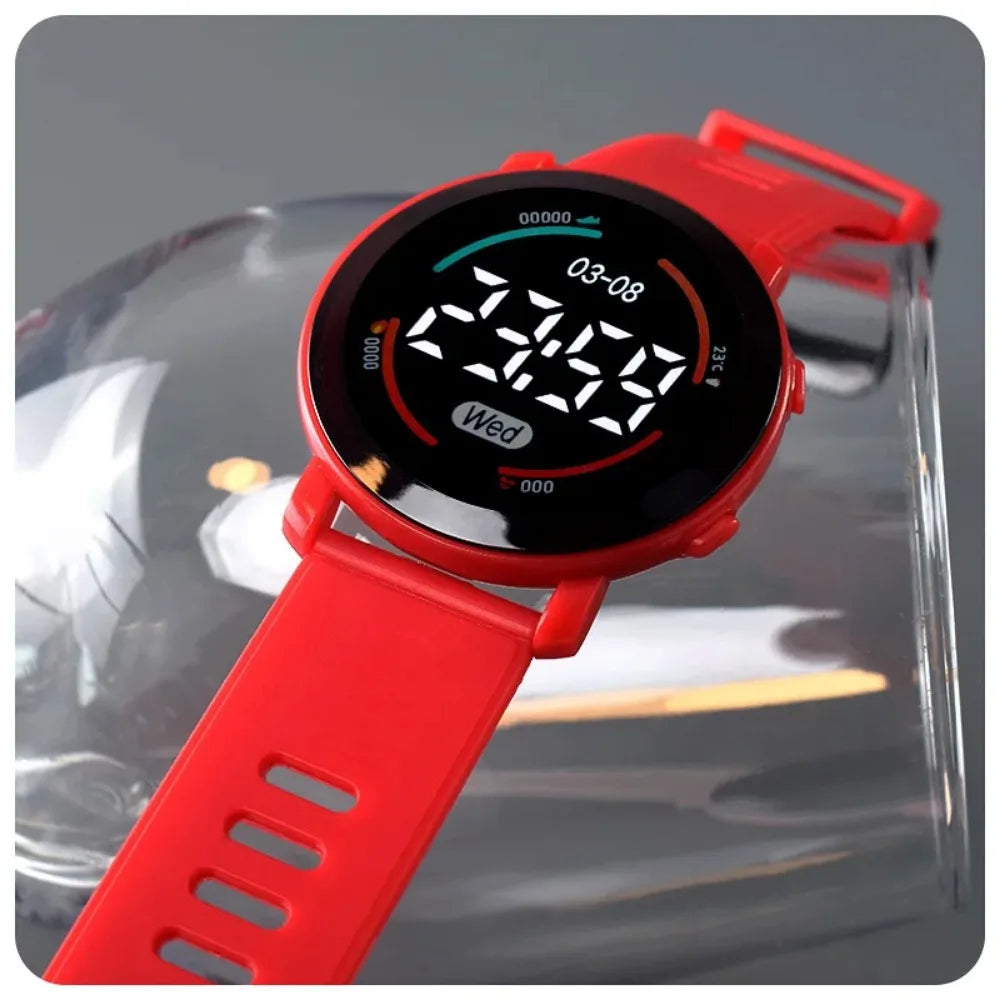 Montres pour enfants mode montres numériques pour enfants étanche Sport LED montre-bracelet électronique Simple garçons filles étudiant horloge