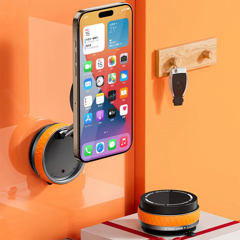 Support de téléphone magnétique pour voiture Magsafe pour support de voiture chargeur sans fil support de ventouses mobiles pour téléphone, 360 °   Téléphone de voiture rotatif