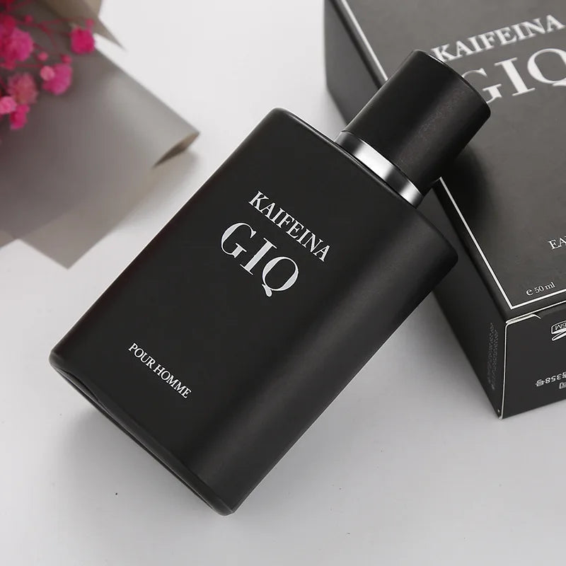 Amant noir pour hommes Cologne bois mélangé bois De santal Eau De Toilette parfum rafraîchissant longue durée déodorant parfum charmant