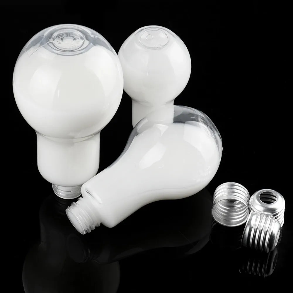 Bouteille d'eau créative d'été, petite gourde mignonne, à la mode, ampoule de jus de lait, anti-fuite, bouteilles portables mignonnes