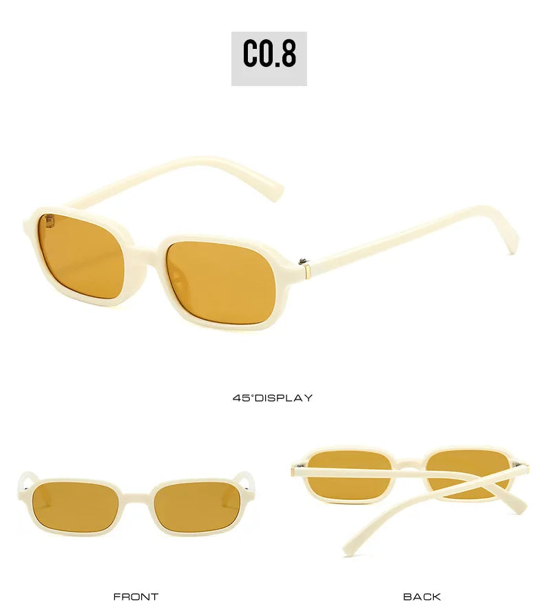 Petites lunettes de soleil rondes à la mode, monture géométrique, lentille PC, Protection UV multicolore, nuances unisexes