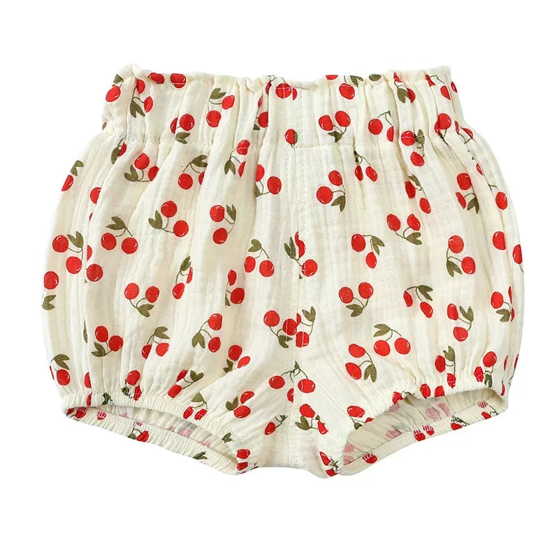 Short d'été en coton et lin pour bébé, vêtements de salon respirants pour enfants de 3 à 6 ans, pantalons coréens mignons en PP, pour garçons et filles, 2025