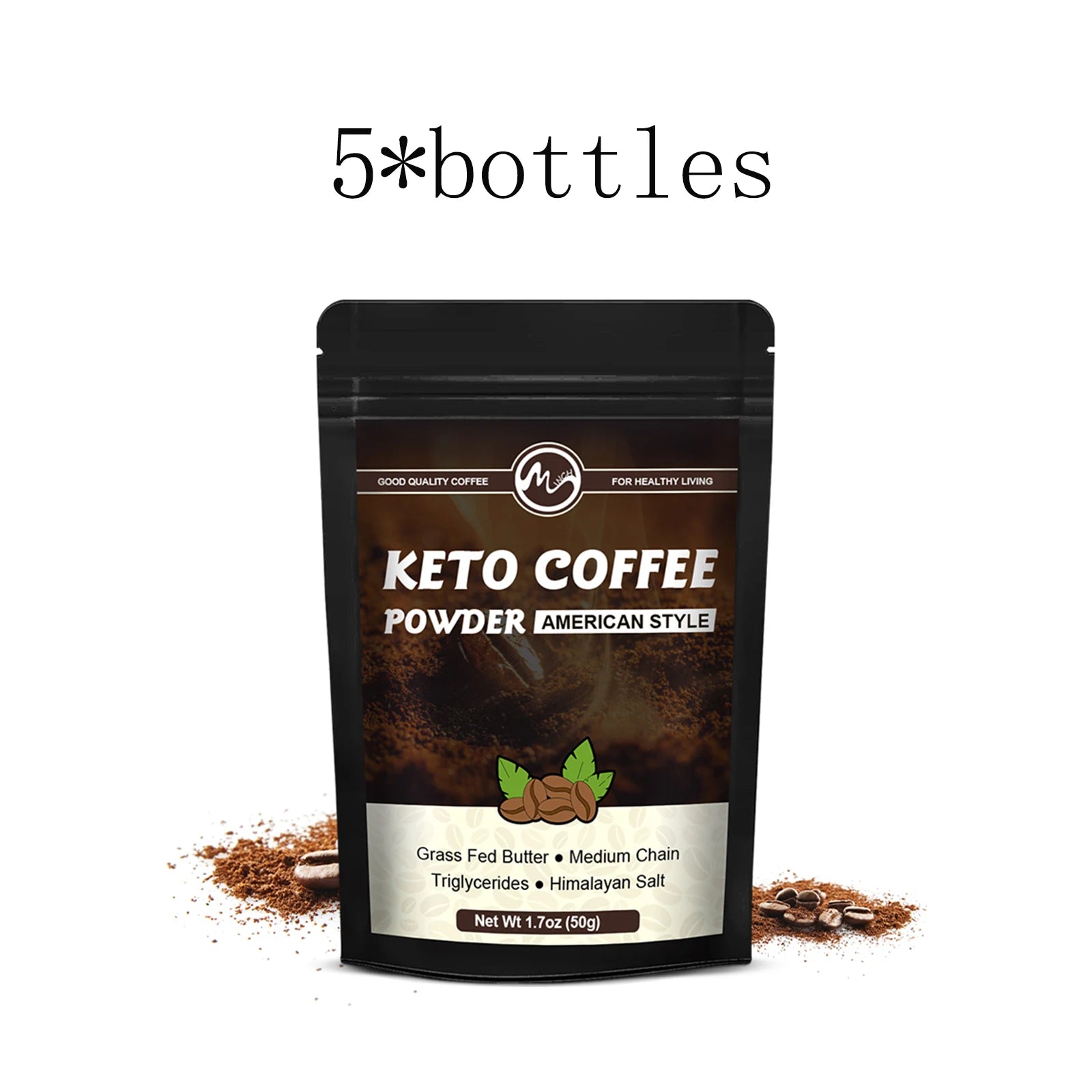 Café Keto cétogène, prend en charge l'énergie et le métabolisme, gestion du poids, faible en glucides, prend en charge le métabolisme énergétique