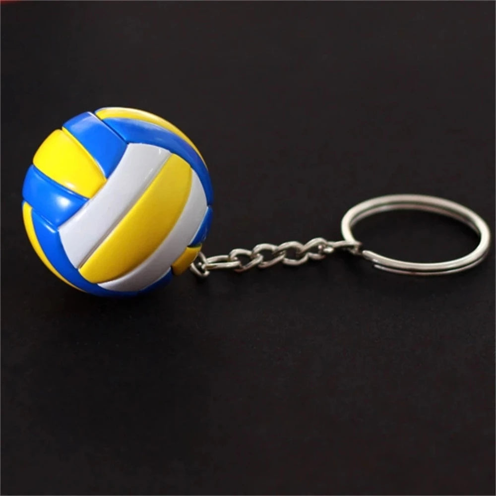 Accessoires de voiture Football voiture pendentif Baseball amusant porte-clés porte-clés sac pendentif porte-clés balle porte-clés