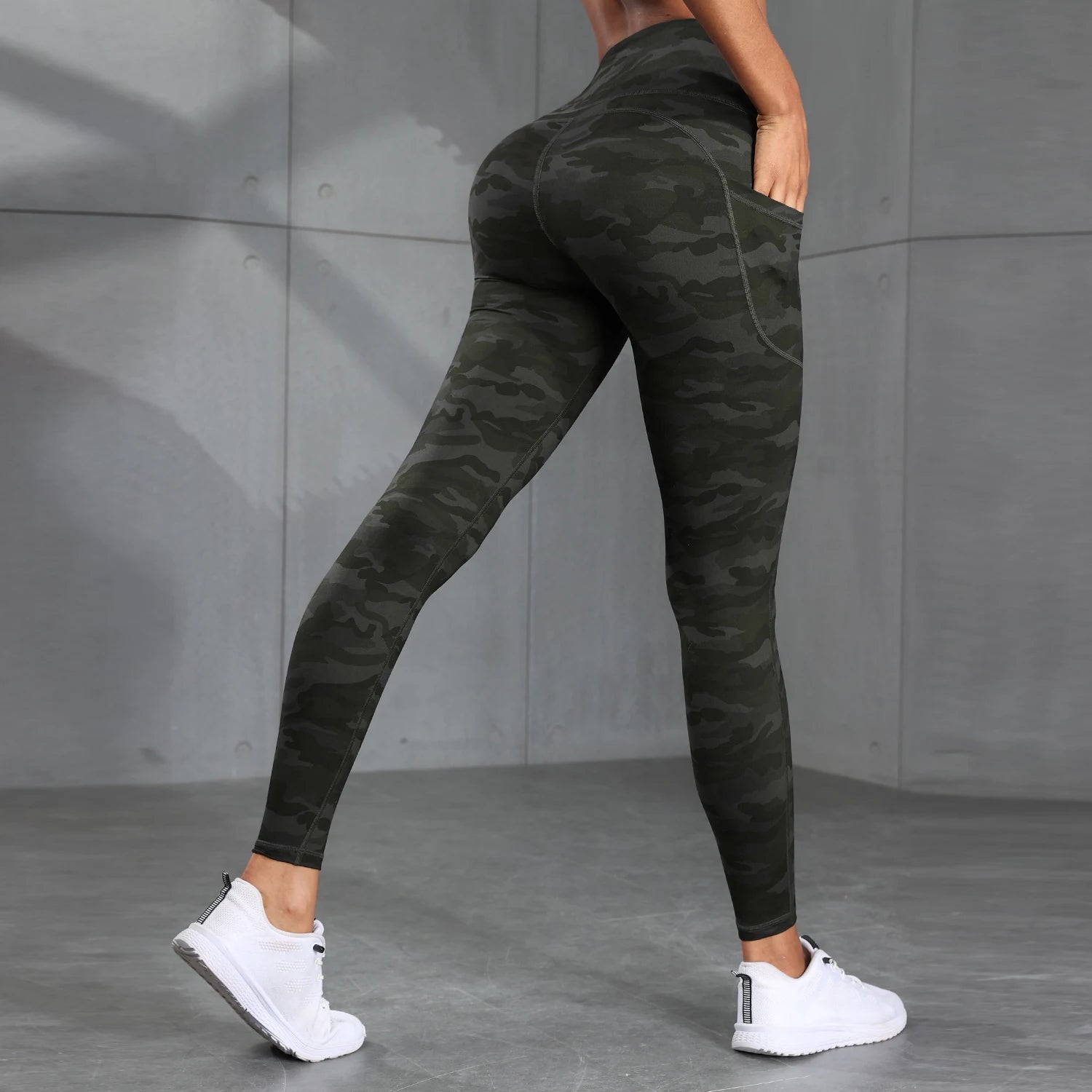 Pantalon de Yoga taille haute avec poches pour femmes, Leggings de Compression pour le sport, le Fitness, la course à pied