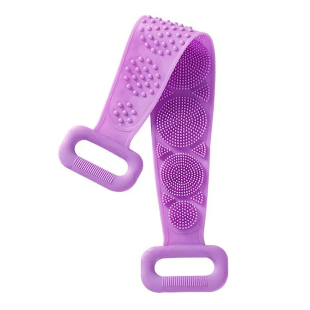 Épurateur de corps en Silicone, Massage du dos, éponge exfoliante, brosse de bain, salle de bain, brosse de douche, lavage du corps, épilation, éponge de bain