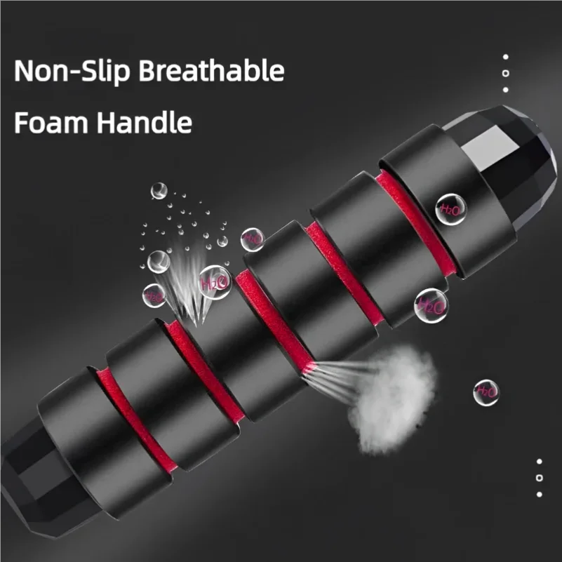 1 pièces la nouvelle corde à sauter fil d'acier exercice de saut réglable saut Fitness entraînement entraînement équipement de Sport à domicile sans enchevêtrement