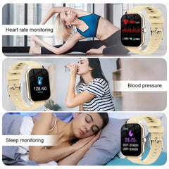 Nouvelle montre intelligente 2.01 pouces HD affichage réponse faire appel Message vue Modes sportifs smartwatch bricolage cadran prévisions météorologiques hommes femmes
