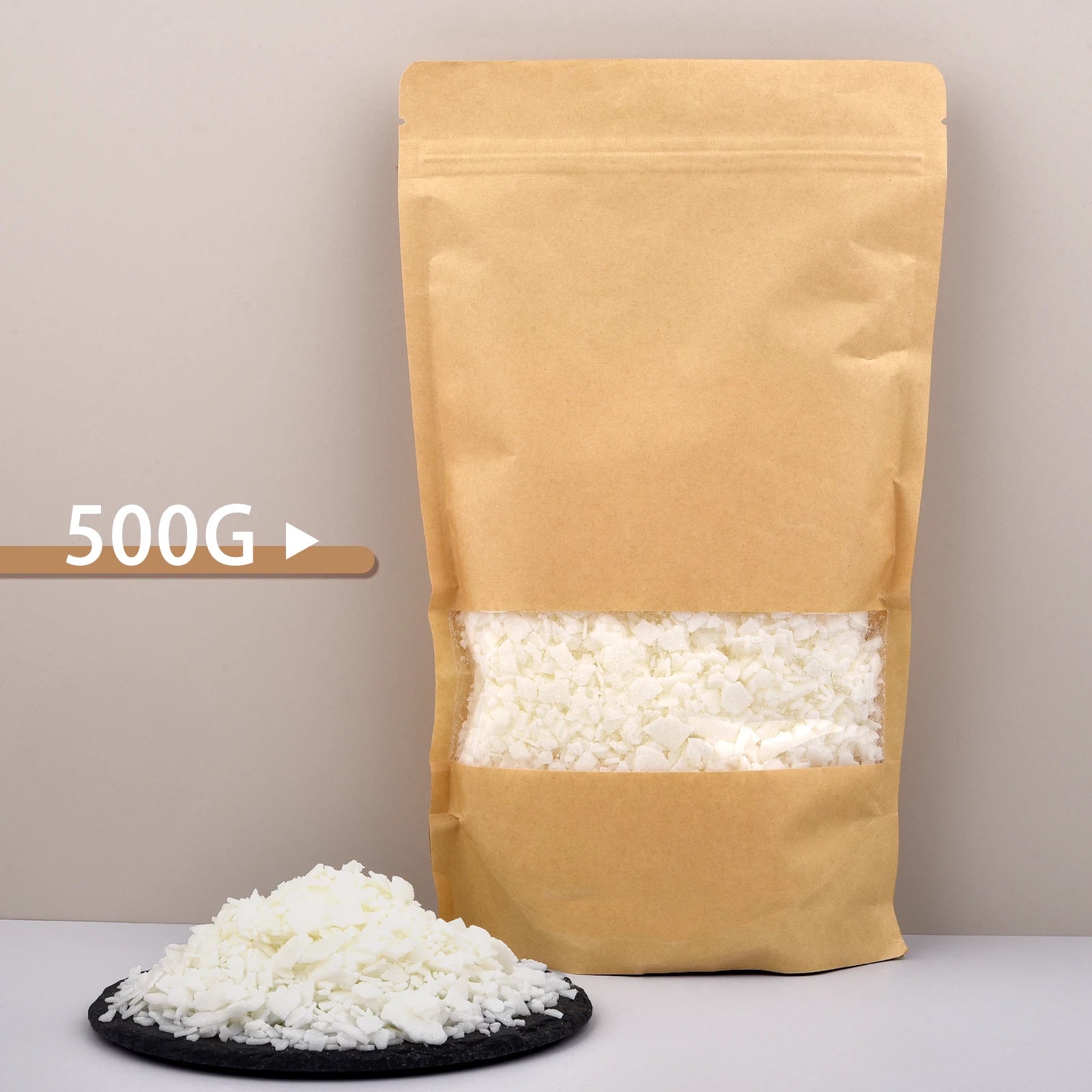 Flocons de cire de soja naturelle, 100/500/1000g, pour bricolage, bougies artisanales faites à la main, bougies parfumées sans additif, Kit de fabrication de matières premières