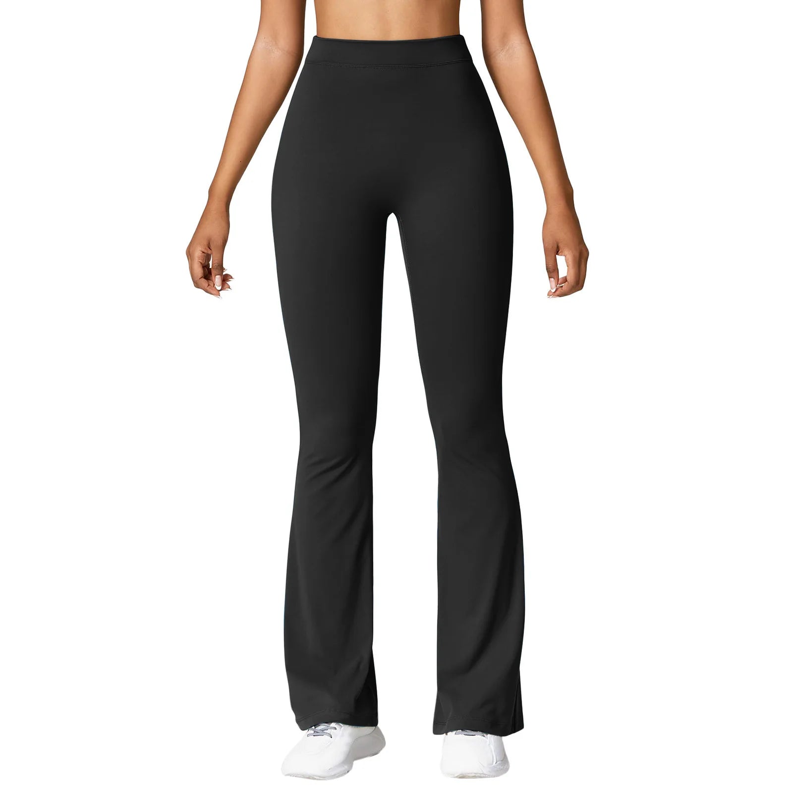 Pantalon évasé de Yoga Sexy pour femmes, taille haute, coupe en V, Push-Up, fesses, Fitness, ajustement confortable, Gym, course à pied, mode Slim