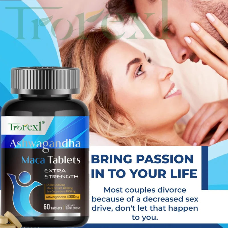Obtenez une solution sûre et efficace du supplément masculin Ashwagandha, durée insérable