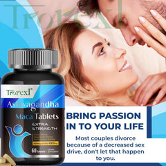 Obtenez une solution sûre et efficace du supplément masculin Ashwagandha, durée insérable