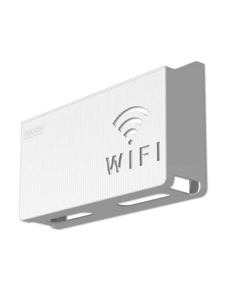 Boîte de rangement pour routeur domestique, WIFI sans fil, décodeur TV, support de rangement mural, pour salon, rangement de tri de chambre à coucher