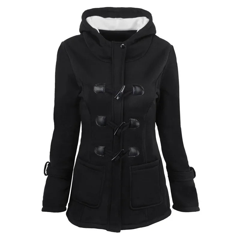 Femmes vestes de base manteau 2025 casual automne manteau femmes pardessus fermeture éclair veste de survêtement femme manteau à capuche Casaco Feminino 5XL