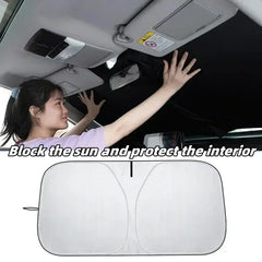Pare-soleil de voiture, protection solaire, isolation thermique, intérieur général, rideau de pare-brise avant, outil de stationnement de voiture
