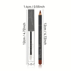 Lip pencil and long-lasting lip oil set – Create gorgeous, versatile looks with our all-in-one lip makeup duo! Halloween M