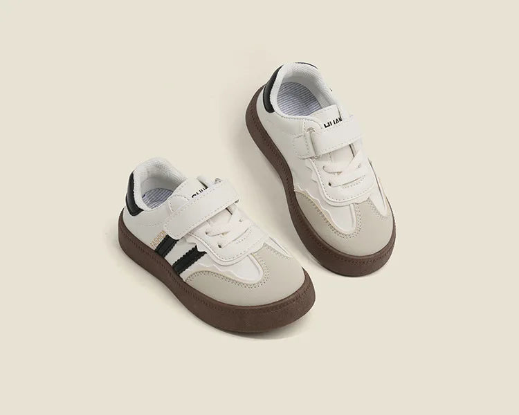 Chaussures de skate décontractées unisexes pour enfants, baskets blanches pour filles, chaussures en toile pour garçons, chaussures de sport pour enfants, nouvelle mode, printemps 2024