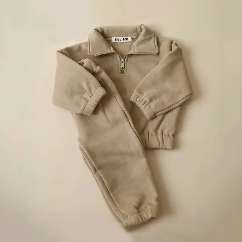 Ensemble sweat-shirt et pantalon Smile pour enfants, olympiques sportifs pour enfants, tenue chaude pour garçon et fille, vêtements pour enfants, automne et hiver