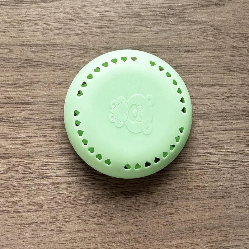 Désodorisant solide, diffuseur de déodorant de toilette, boîte de diffuseur ronde à coller, boîte de désodorisant de placard de maison, bâton n'importe où