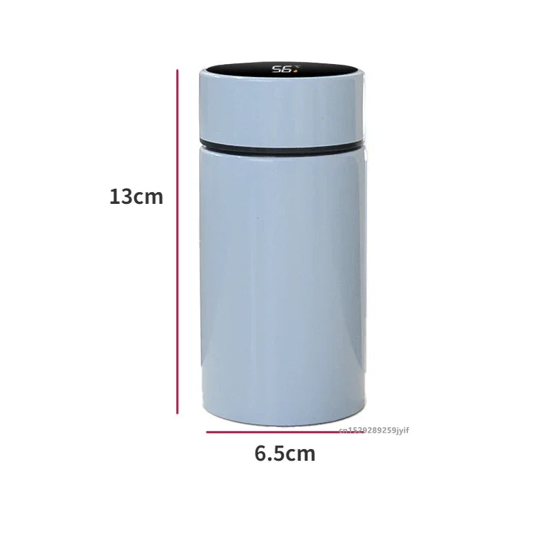 Bouteille d'eau Thermos intelligente de 200ML, affichage Intelligent de la température, flacons sous vide en acier inoxydable, avec filtre, tasse en T
