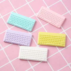 Clavier/souris sans fil Miniature, accessoires d'ordinateur pour poupée, maison de poupée 1/12, ornement de bureau/salle de sport électronique