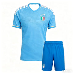 Nouvel ensemble maillot de football décontracté style italien 2026 pour adultes – T-shirt décontracté tendance à séchage rapide, coupe oversize, pour la famille (lot assorti)
