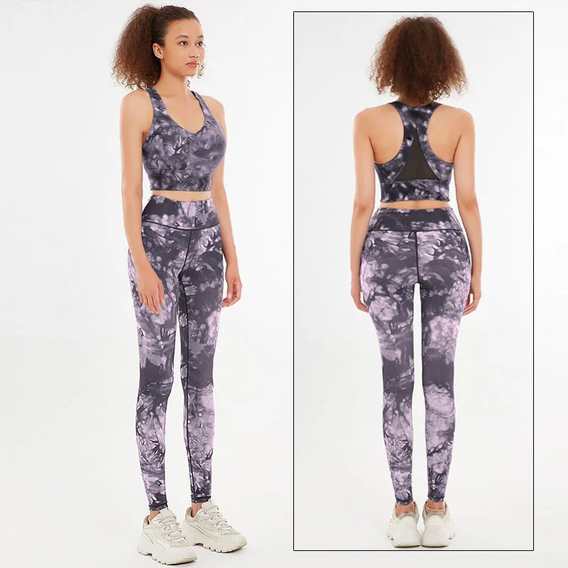 Cloud Hide – ensemble de Yoga Camouflage, vêtements de sport pour femmes, pantalons d'entraînement, Leggings, haut, soutien-gorge, chemise, costume de Fitness, S-XXL