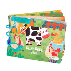 Autocollant livre silencieux Puzzles jeu jouets éducatifs enfants à plusieurs reprises carte occupée pâte correspondant Cognition bébé début Montessori jouet