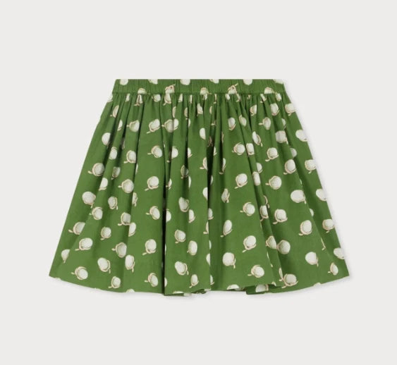 Ensembles de vêtements t-shirts et jupes pour enfants aw25 bp, t-shirts à manches longues imprimés mignons pour filles et jupe imprimée à pois, ensemble de vêtements