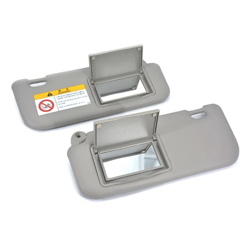 Pare-soleil intérieur pour voiture, miroir de maquillage, panneau avant, côté conducteur, côté passager, droit, magasins