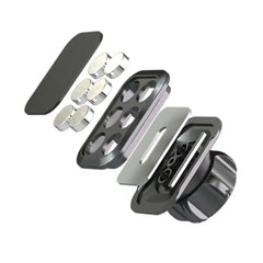 Support de téléphone de voiture magnétique à tête sphérique, support magnétique, support de téléphone portable, support GPS, support de téléphone intelligent, accessoires de support rapide, 17mm