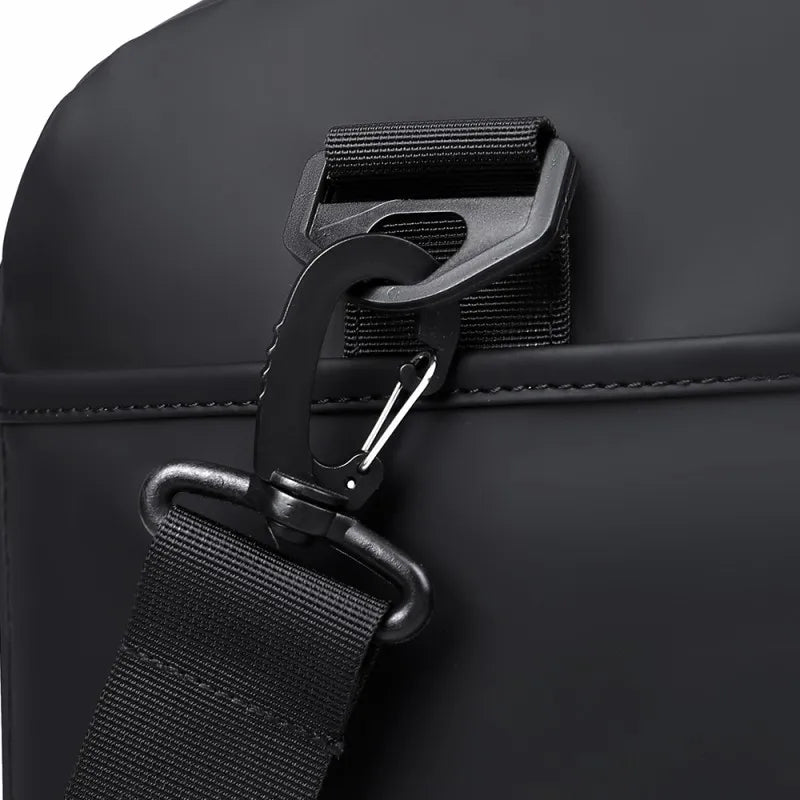 Sac de sport, sac à main de grande capacité, sac polochon de voyage portable, multi-compartiments avec rangement de chaussures, parfait pour les vacances, la salle de sport