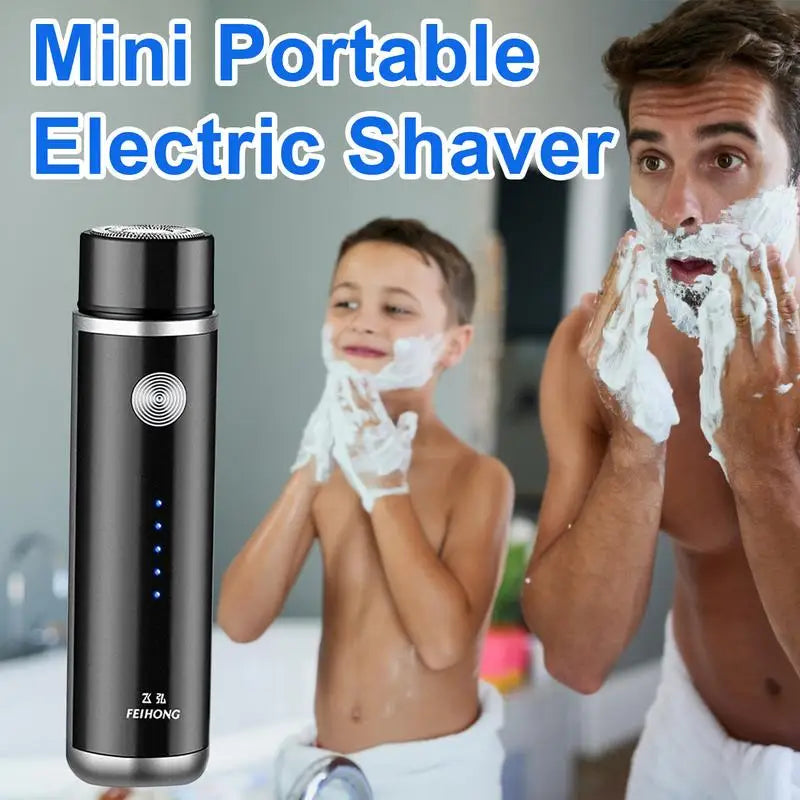 Mini rasoir électrique étanche pour hommes et femmes, rasoir de voiture aste par USB, faible bruit, support et utilisation à sec