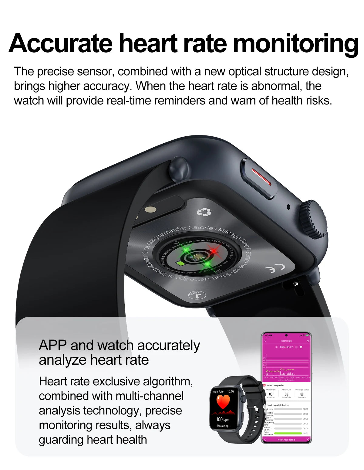 Montre intelligente montre Version mondiale hommes femmes HD AMOLED affichage fréquence cardiaque Bluetooth appel GPS piste étanche sport montres intelligentes