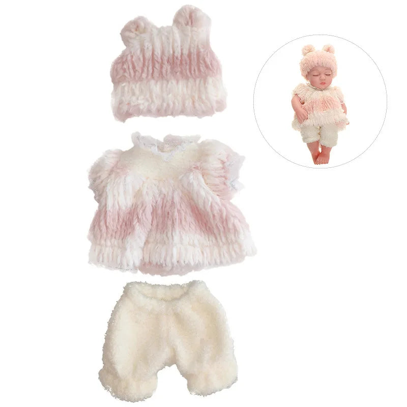 Vêtements pour bébé pour poupée, 30 cm, accessoires pour nouveau-né, robes pull à la mode, manteau, vêtements de poupée pour filles, jouets DIY, cadeau