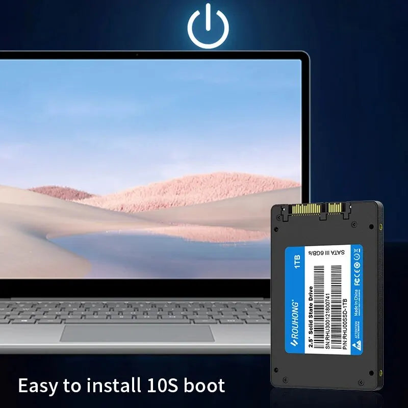 SSD 2.5 64GB 128GB 256GB 512GB 1TB pour ordinateur portable disque SSD de bureau Sata3 120GB 240GB 480GB 960GB 2T