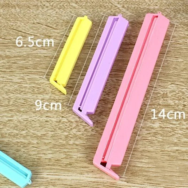 Pince de scellage Portable pour stockage de collations alimentaires, 1 taille, Clip de sac de scellage, outil en plastique, accessoire de cuisine essentiel