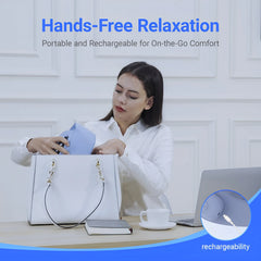 Masseur de tête pour soulager la fatigue, masseur oculaire avec chaleur, massage de la tête et des yeux pour soulager le stress, compatible Bluetooth, cadeaux idéaux
