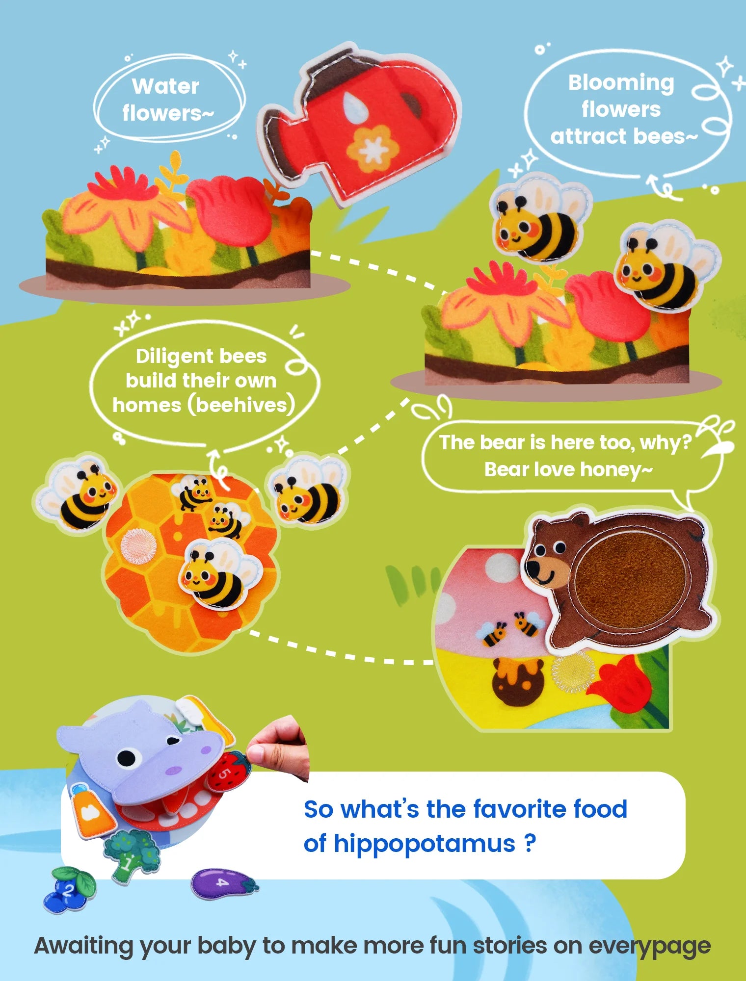 Jouets Montessori, livre occupé pour enfants, forme de couleur, Cognition animale, jouets d'éducation précoce, chiot, livre silencieux, jouets à motricité Fine