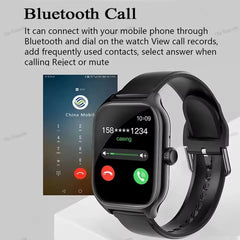 Nouvelle montre intelligente 2.01 pouces HD affichage réponse faire appel Message vue Modes de Sport bricolage cadran prévisions météorologiques pour hommes femmes