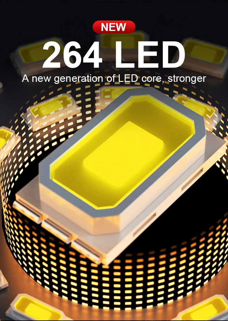 2025 New Outdoor Solar Lamp 35000000 LM LED Solar Light Outdoor Solar Light Emergency Camping Light Type-C Hanging Lantern