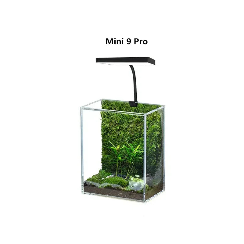 WEEK AQUA USB lumière d'aquarium plante grandir spectre complet LED écologie Microlandspape lumière Nano lumière d'aquarium