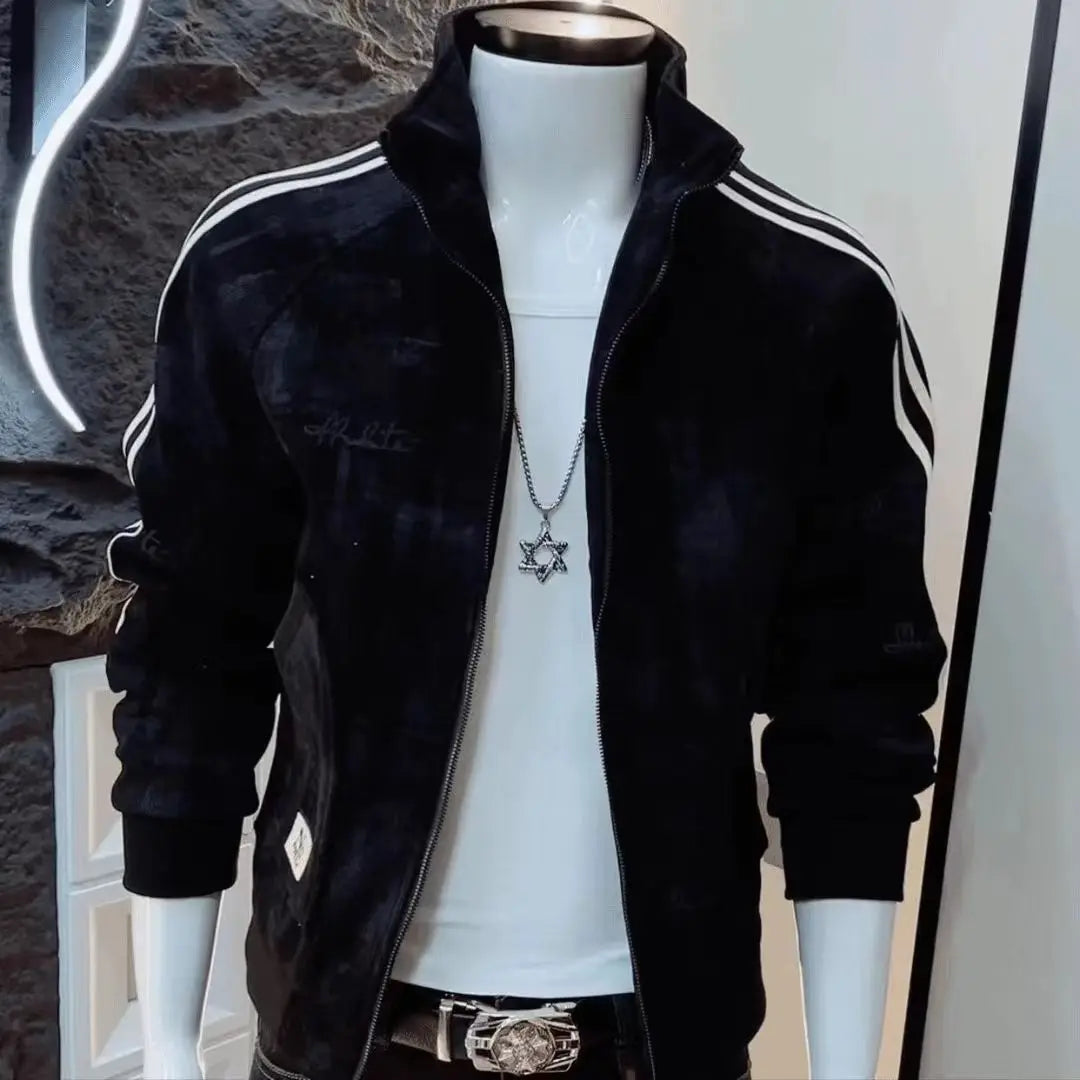 Veste de marque à la mode pour hommes, nouveau modèle rétro décontracté à manches longues, Niche belle