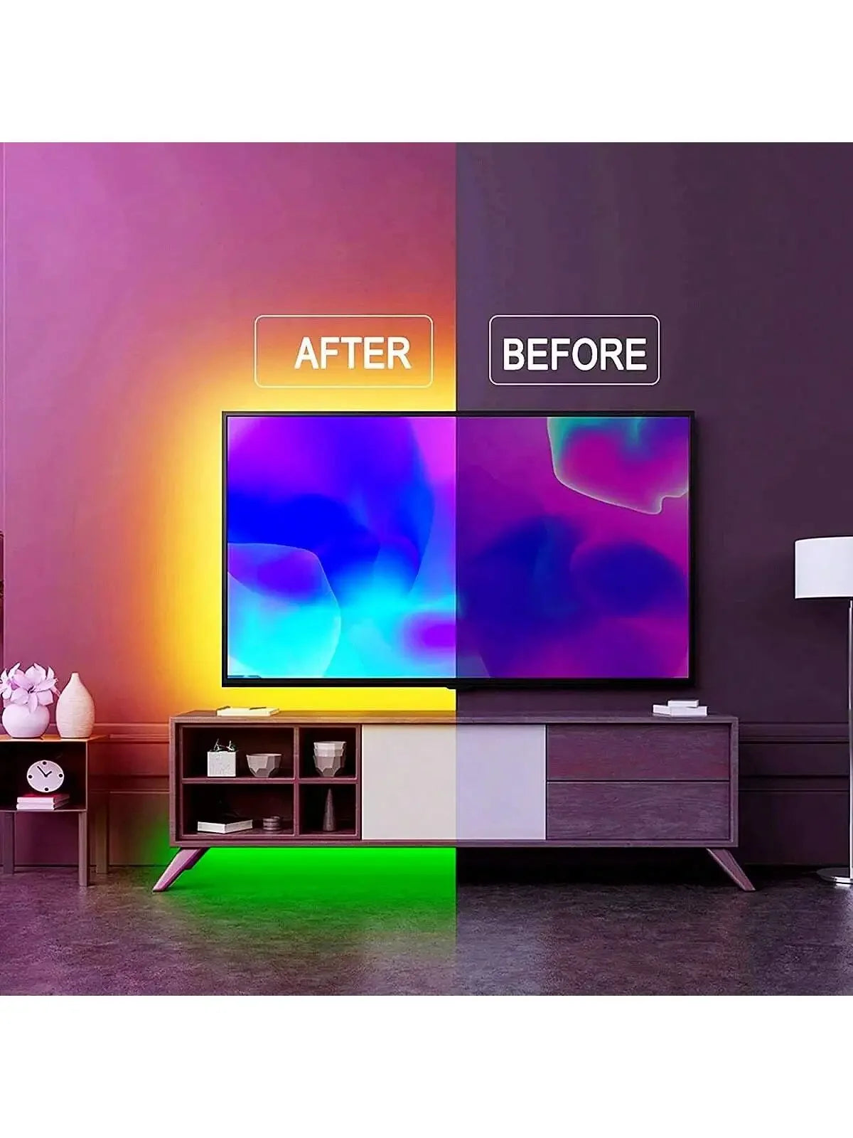 1-30M 5V RGB USB LED Strip Light, DIY, Color Changing, Flexible Strip, Diode, LED Light for Room Decoration, Lighting