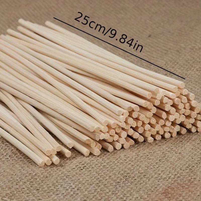 Bâtons de recharge pour diffuseur d'arômes, anciers de bambou pour diffuseur d'arôme, anciers de château essentiel, aromathérapie, roseau inconnu, rotin