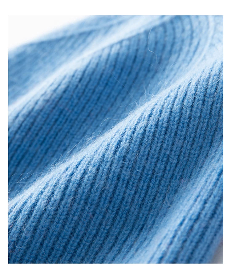 Garder au chaud chapeau d'hiver pour enfants unisexe tricot casquette enfants 100% cachemire Skullies chapeaux pour garçons Bonnet filles casquettes accessoires