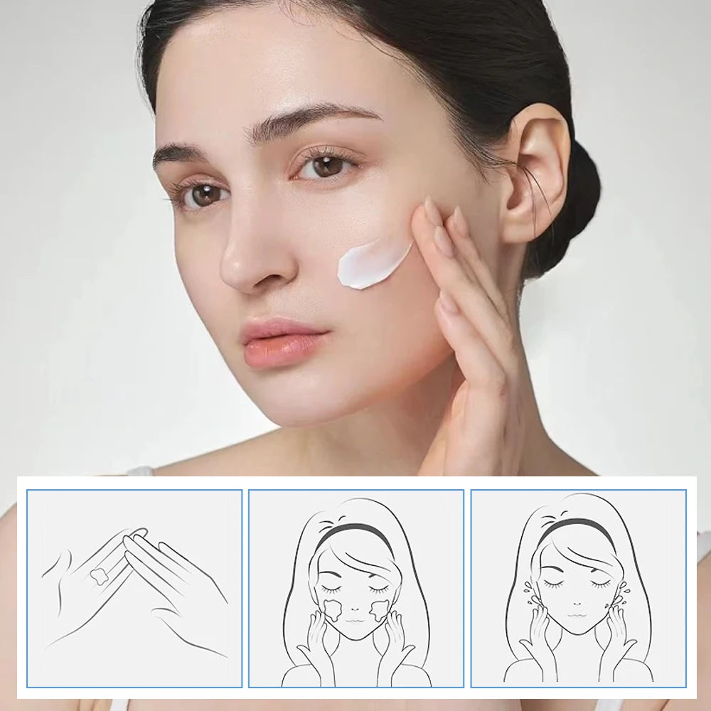 VGO-Crème hydratante à la mucine d'escargot 92%, pour peaux sèches et sensibles, 50g/1.760zCleanser, hydratant, soins de la peau
