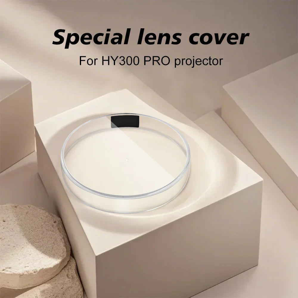 Le couvercle de protection d'objectif Le projecteur HY300PRO empêche la poussière d'entrée de l'objectif. projecteur HY300 cylindrique approprié applicable