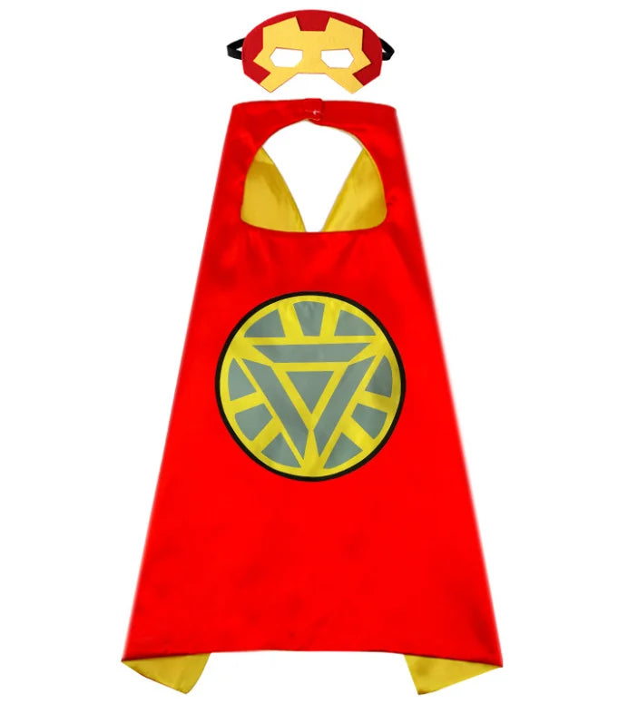 Capes de super-héros pour enfants de 3 à 10 ans, cadeaux pour garçons, Costumes habillés de dessin animé, fournitures de fête, cadeaux de pâques