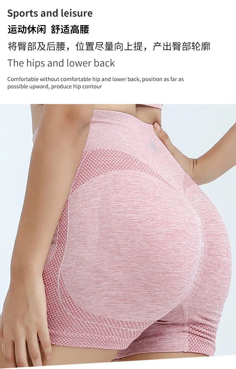 Ensemble de Yoga Shorts de gymnastique femmes Sport soutiens-gorge brassière hauts d'entraînement pour femmes vêtements de Yoga Fitness Leggings ensemble de gymnastique ensembles de Yoga sans couture